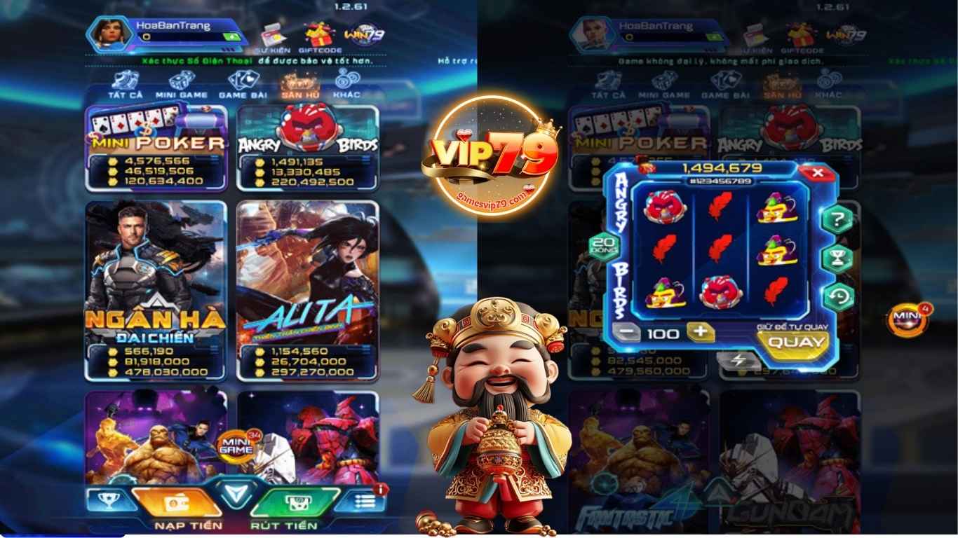 Các tựa game nổ hũ Vip79 đáng chơi nhất Các tựa game nổ hũ Vip79 đáng chơi nhất