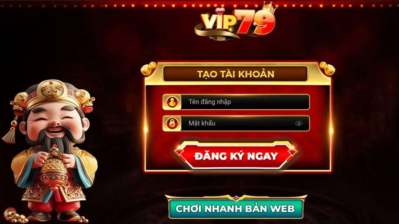 Hướng dẫn đăng ký Vip79